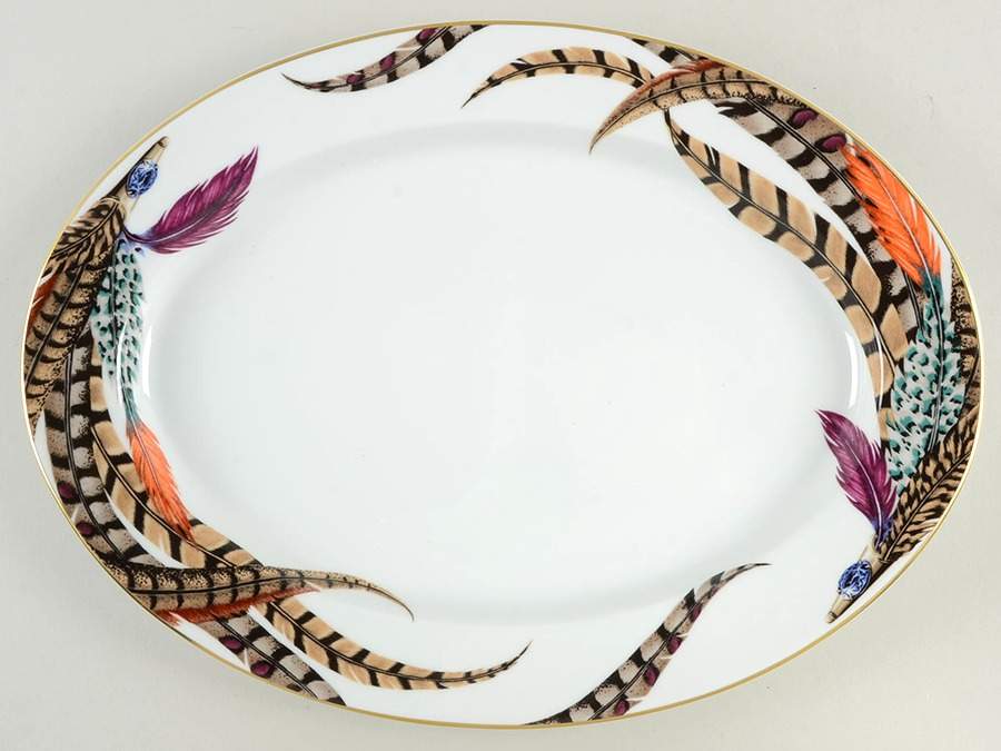 Carolyn 15" Oval Serving Platter by Ralph Lauren China-1