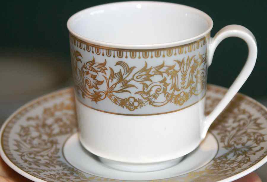 LAG54 Flat Cup & Saucer Set by Langenthal-1