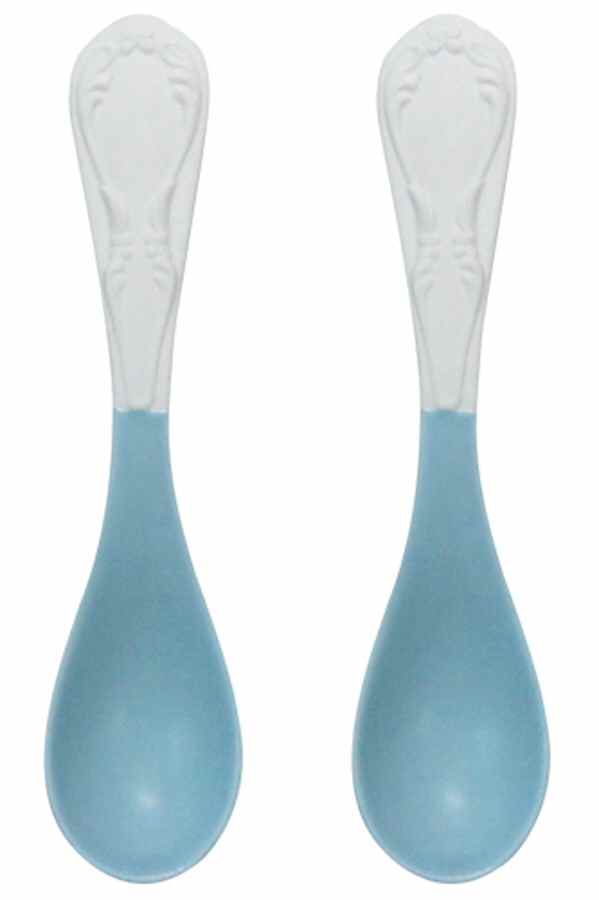 Miix Blue Chinese Teaspoon by Lynn's China-1
