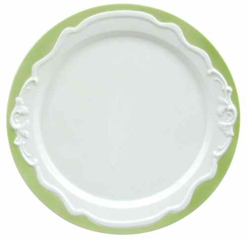 Miix Green Dessert/Pie Plate by Lynn's China-1