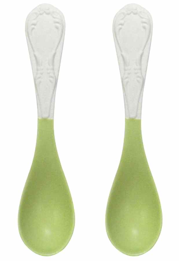 Miix Green Chinese Teaspoon by Lynn's China-1