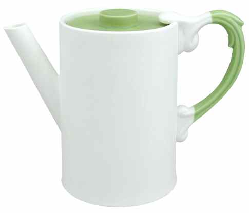 Miix Green Teapot & Lid by Lynn's China-1