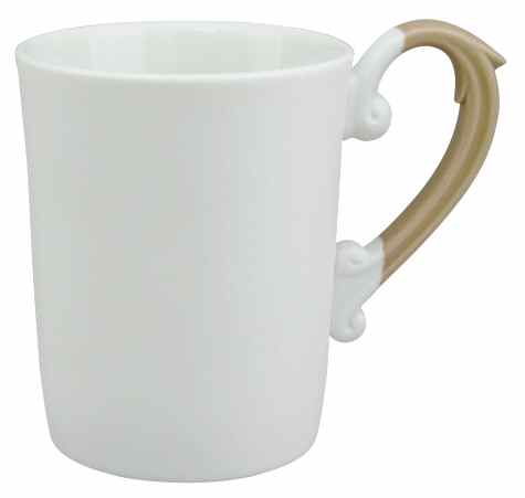 Miix Brown Mug by Lynn's China-1