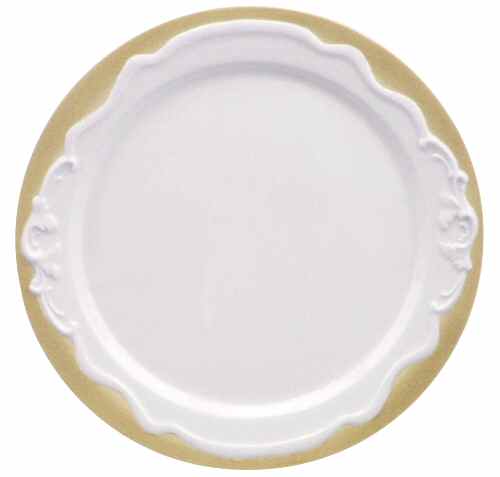 Miix Brown Dessert/Pie Plate by Lynn's China-1