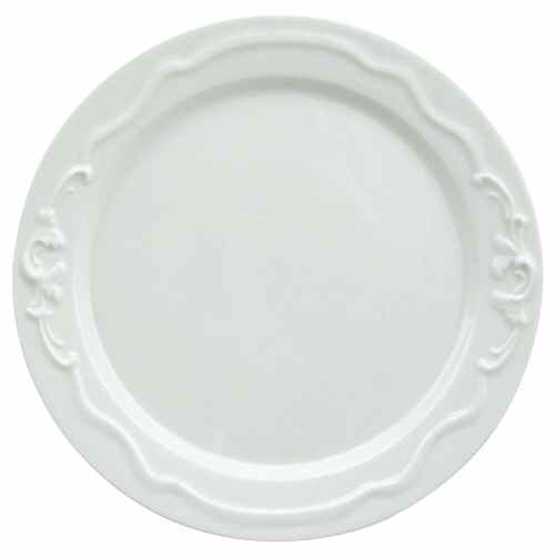 Miix White Dessert/Pie Plate by Lynn's China-1