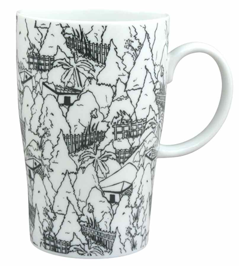 Daze Tall Mug by Lynn's China-1