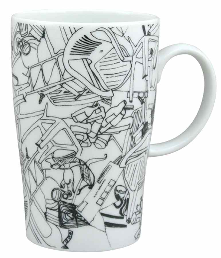 Daze Tall Mug by Lynn's China-1