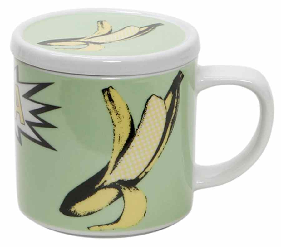 Kiss Mug & Lid by Lynn's China-1