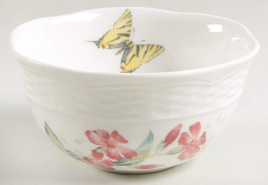 Butterfly Meadow Basket Dessert Bowl by Lenox-1