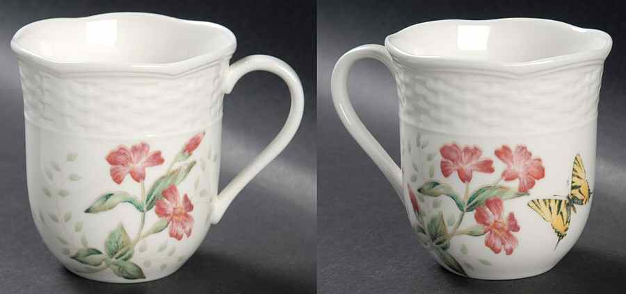Butterfly Meadow Basket Accent Mug by Lenox-1