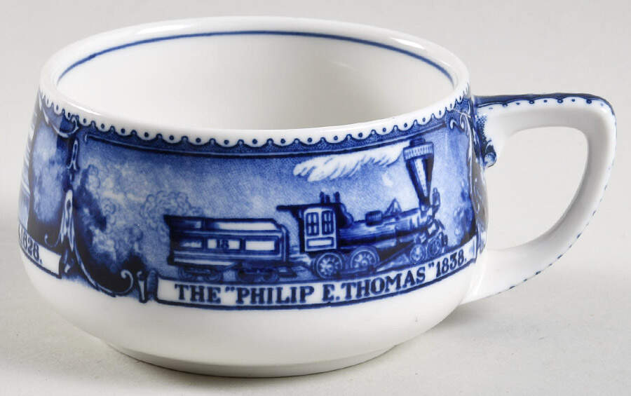 Baltimore & Ohio Railroad Flat Cup by Lamberton-1