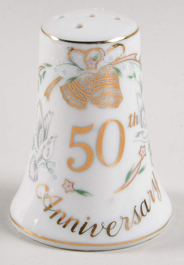 Anniversary Pepper Shaker by Lefton-1