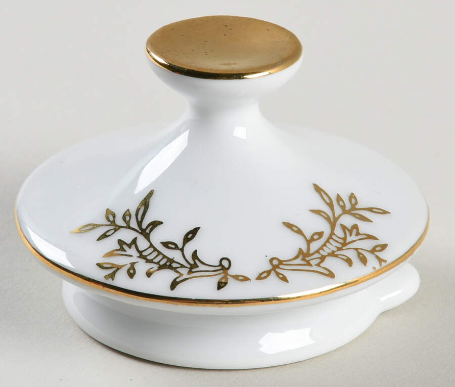 Anniversary Lid for Coffee Pot by Lefton-1