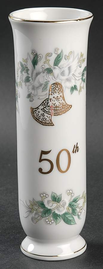 Anniversary 6" Bud Vase by Lefton-1