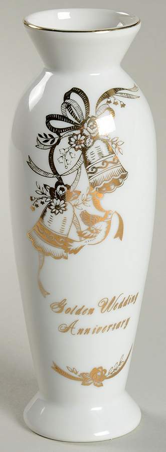 Anniversary 6" Bud Vase by Lefton-1