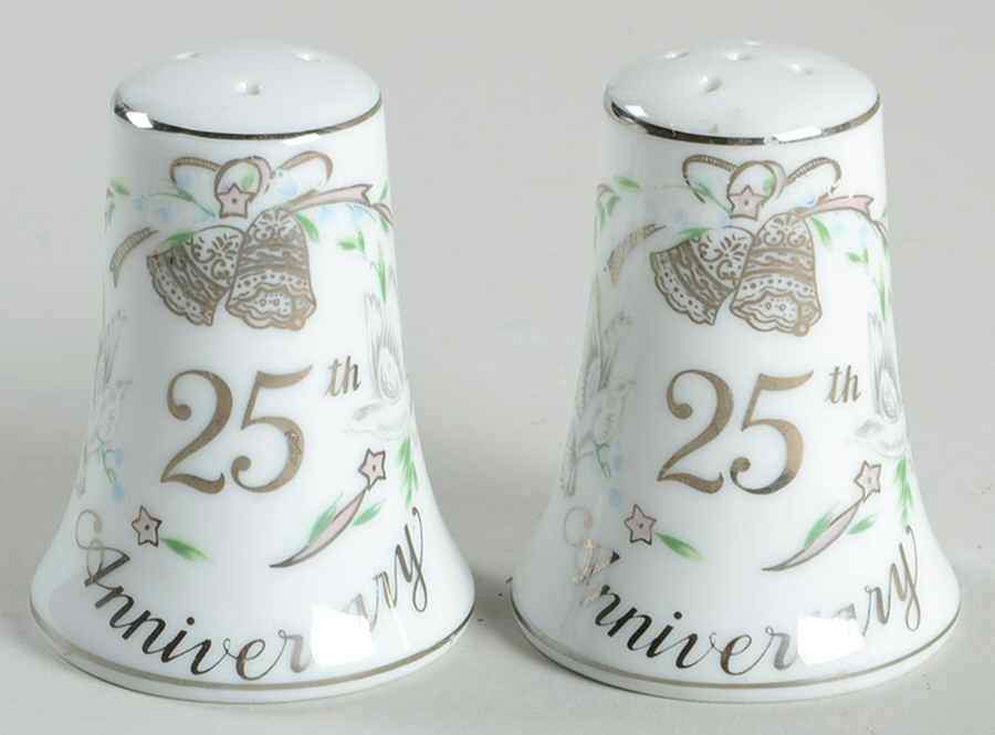 Anniversary Salt & Pepper Set by Lefton-1