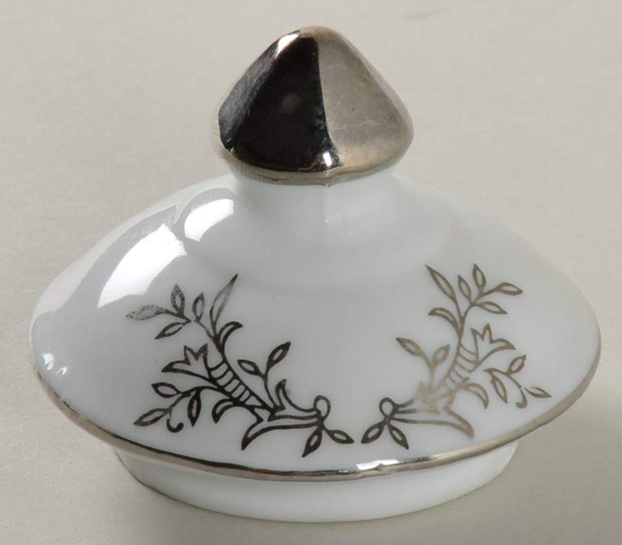 Anniversary Lid for Mini Sugar Bowl by Lefton-1