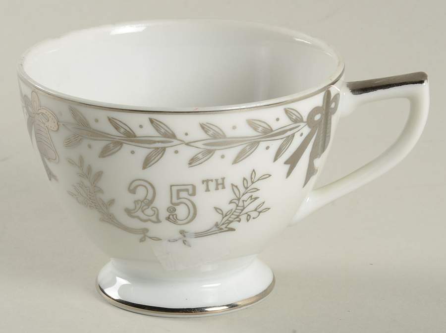 Anniversary Footed Cup by Lefton-1