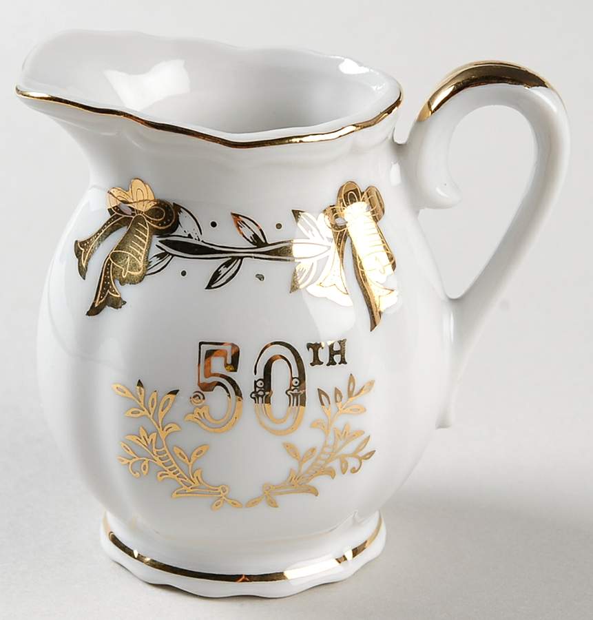 Anniversary Creamer by Lefton-1