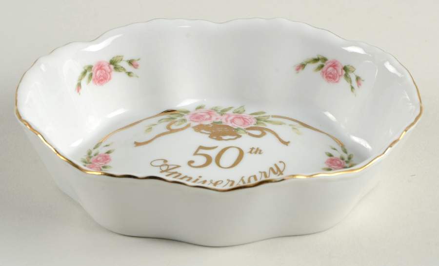 Anniversary Sweet Meat Dish by Lefton-1