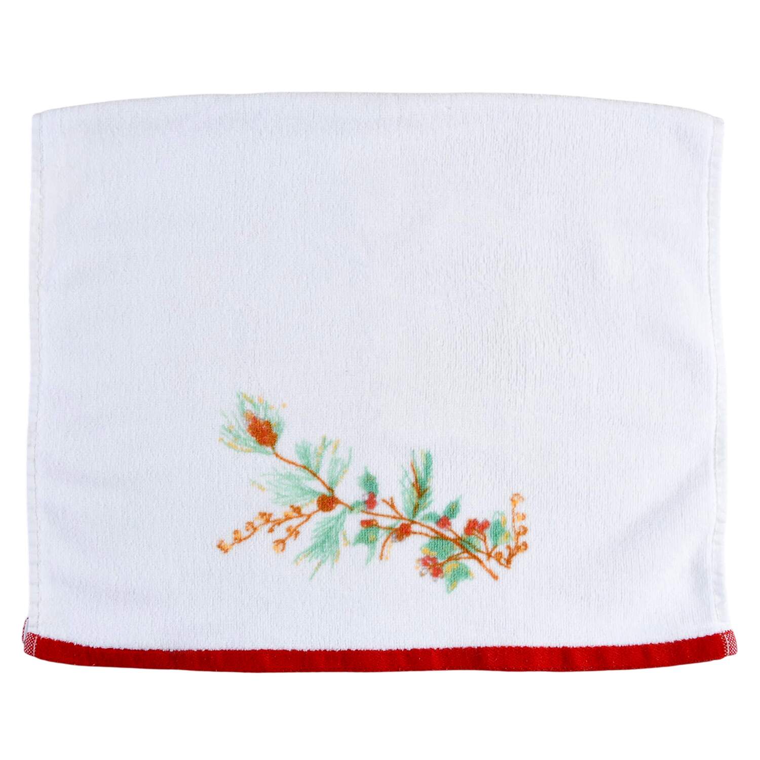 Winter Song Cloth Hand Towel by Lenox-1