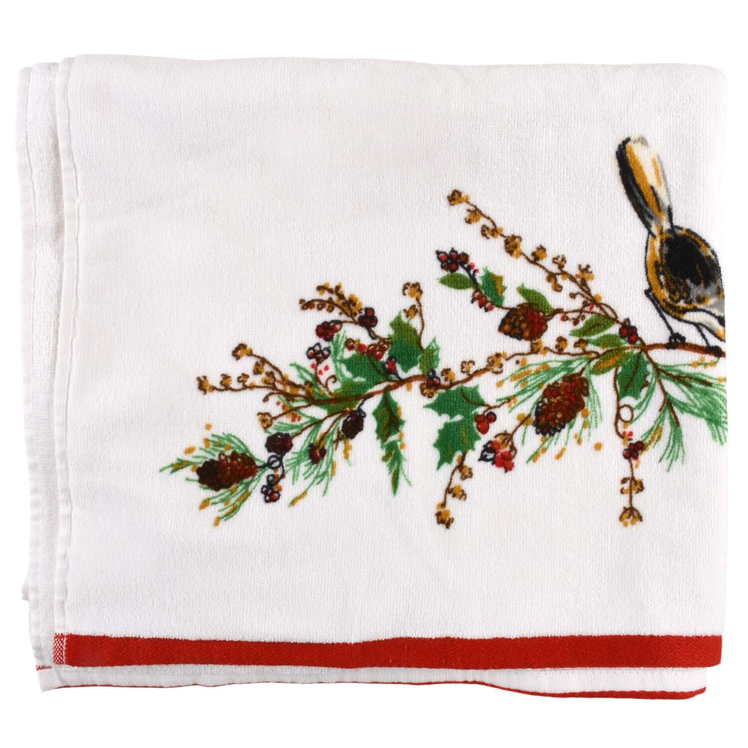 Winter Song Bath Towel by Lenox-1