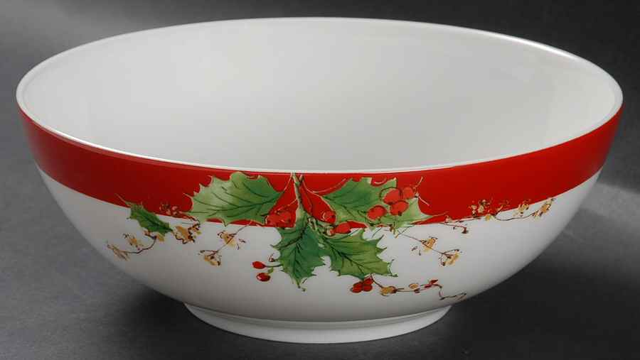Winter Song 7" Round Vegetable Bowl by Lenox-1