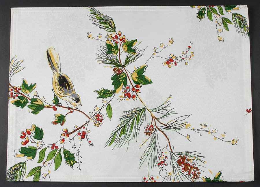 Winter Song Cloth Placemat by Lenox-1