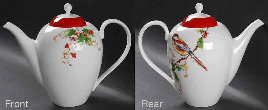 Winter Song Coffee Pot & Lid by Lenox-1