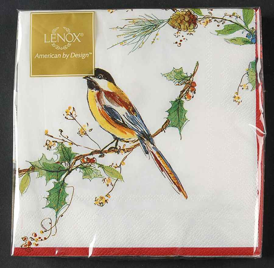 Winter Song Package of Paper Luncheon Napkins by Lenox-1