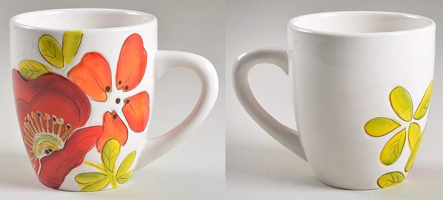 Posy Garden Mug by Laurie Gates-1