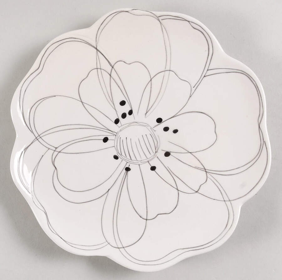 Felicity Figural Salad Plate by Laurie Gates-1