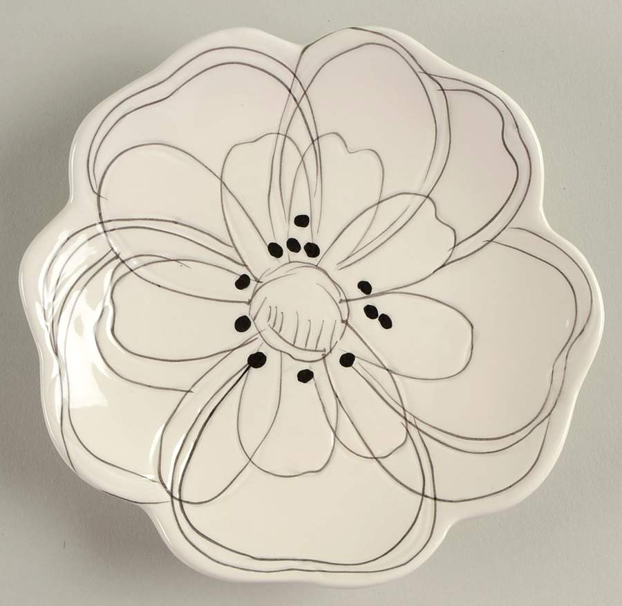 Felicity Figural Canape Plate by Laurie Gates-1