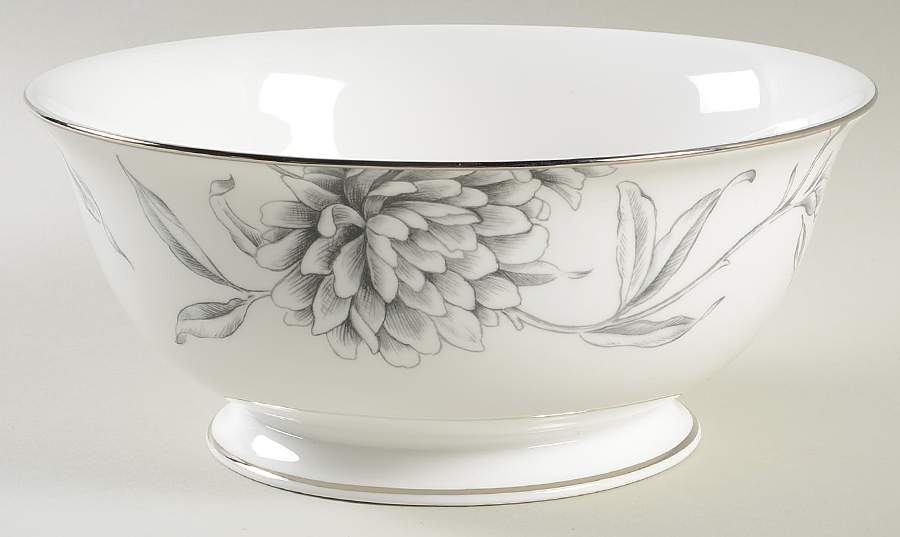 Floral Illustrations 8" Round Vegetable Bowl by Lenox-1
