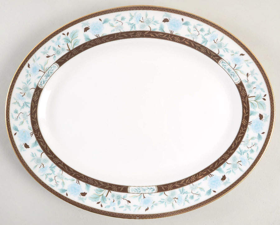 Palatial Garden 13" Oval Serving Platter by Lenox-1