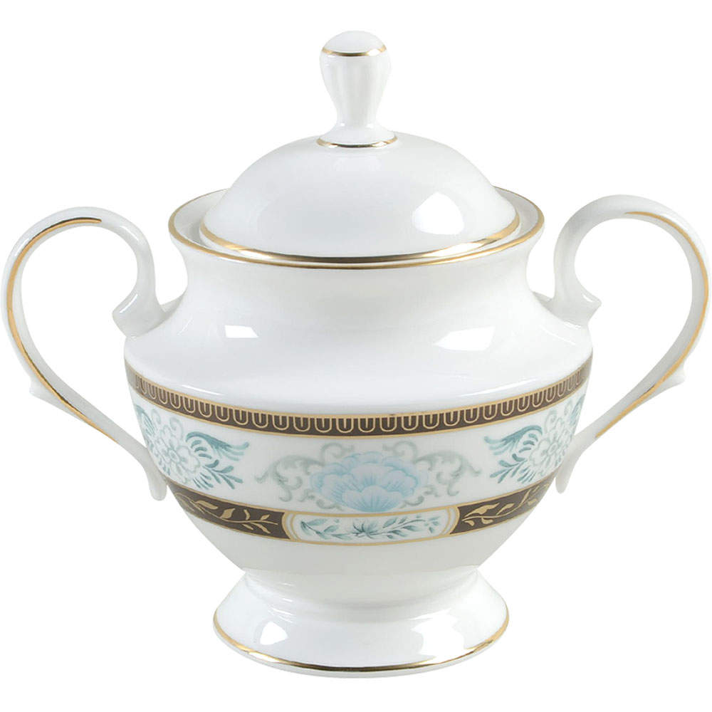Palatial Garden Sugar Bowl & Lid by Lenox-1