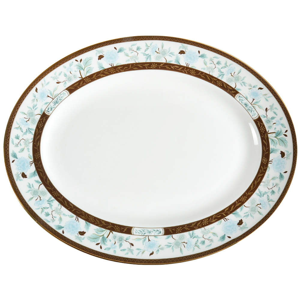 Palatial Garden 13" Oval Serving Platter by Lenox-1