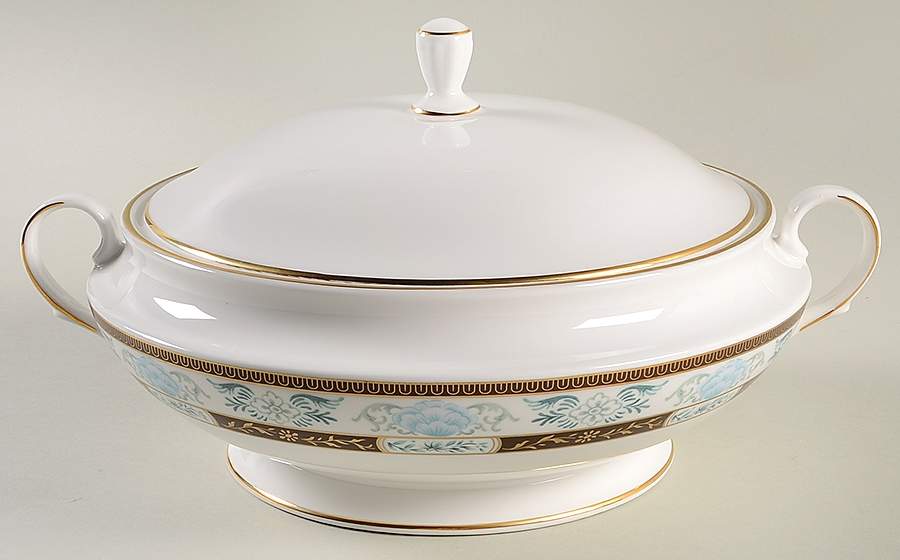 Palatial Garden Round Covered Vegetable by Lenox-1