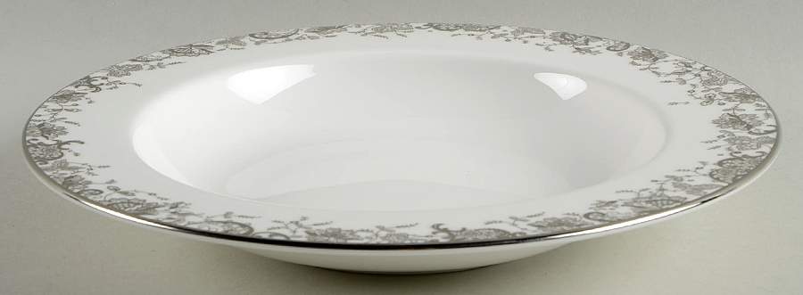 French Lace 9" Soup/Pasta Bowl by Lenox-1