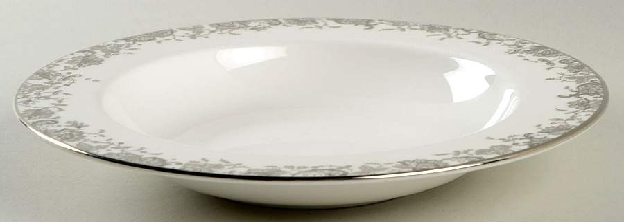 French Lace 9" Soup/Pasta Bowl by Lenox-1