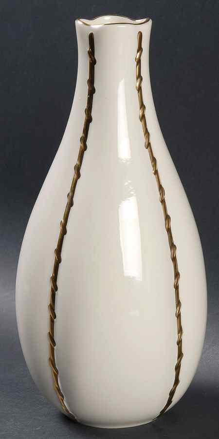 Whipstitch 9" Tulip Vase by Lenox-1