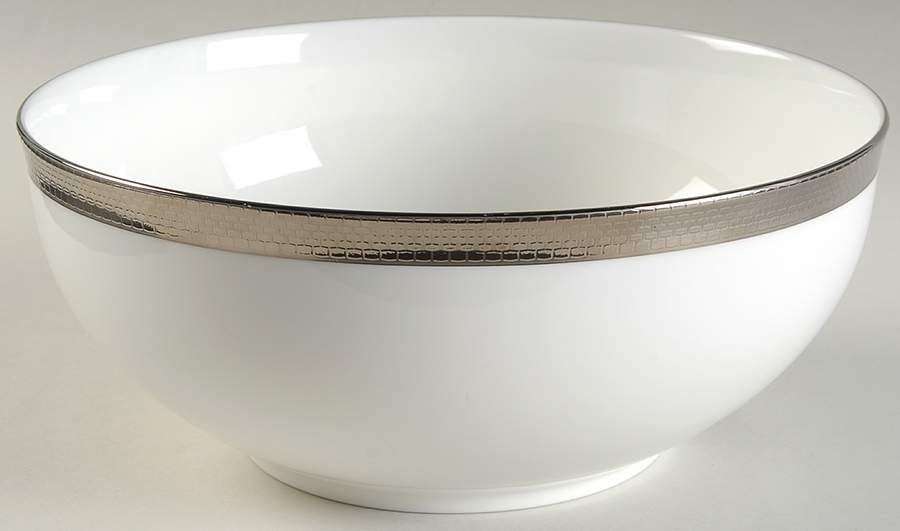 Chain Bracelet 9" Round Vegetable Bowl by Ralph Lauren China-1