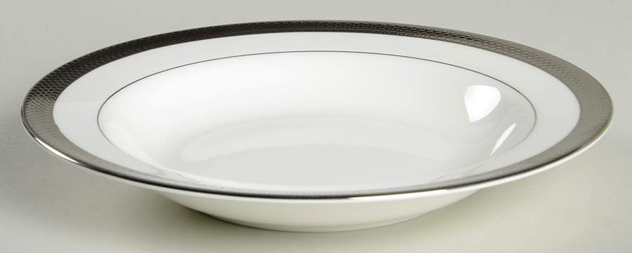 Chain Bracelet Rim Soup Bowl by Ralph Lauren China-1