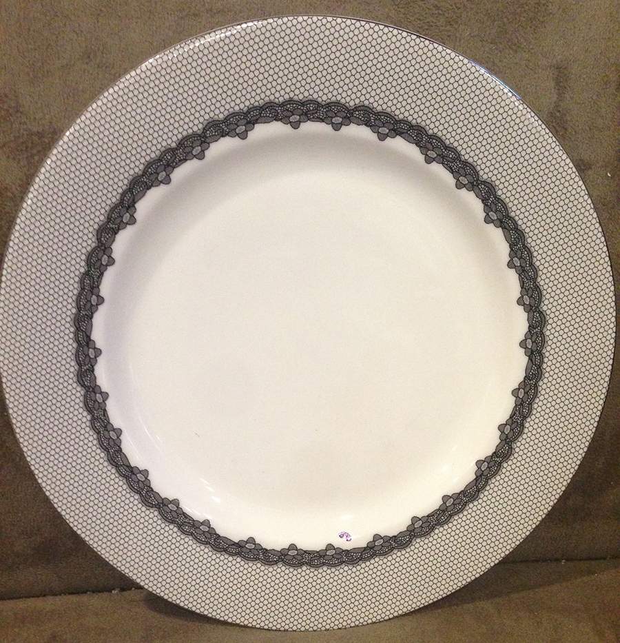 Cocktail Dress Luncheon Plate by Ralph Lauren China-1