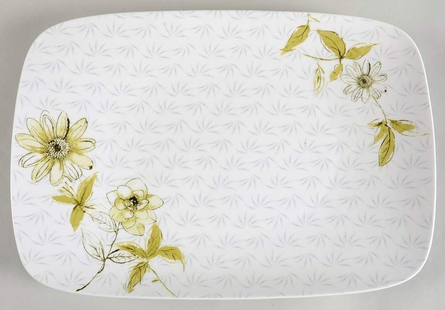 Watercolor Citrus 16" Rectangular Serving Platter by Lenox-1