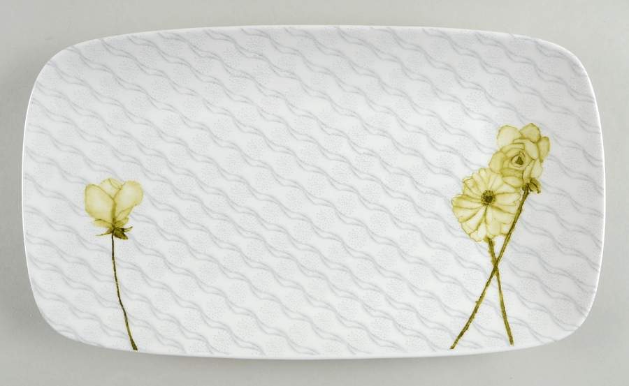 Watercolor Citrus 13" Rectangular Tray by Lenox-1