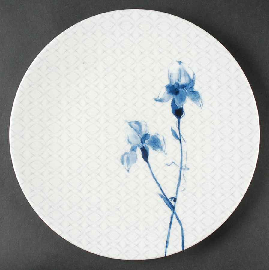 Watercolor Indigo Blue Dinner Plate by Lenox-1