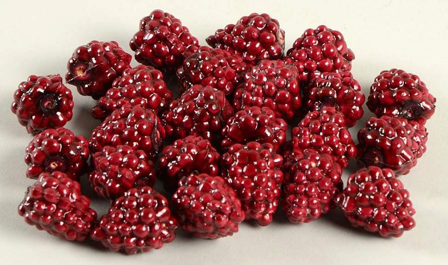 Baskets (24 Count) Raspberries for JW Mini Berry Basket by Longaberger-1