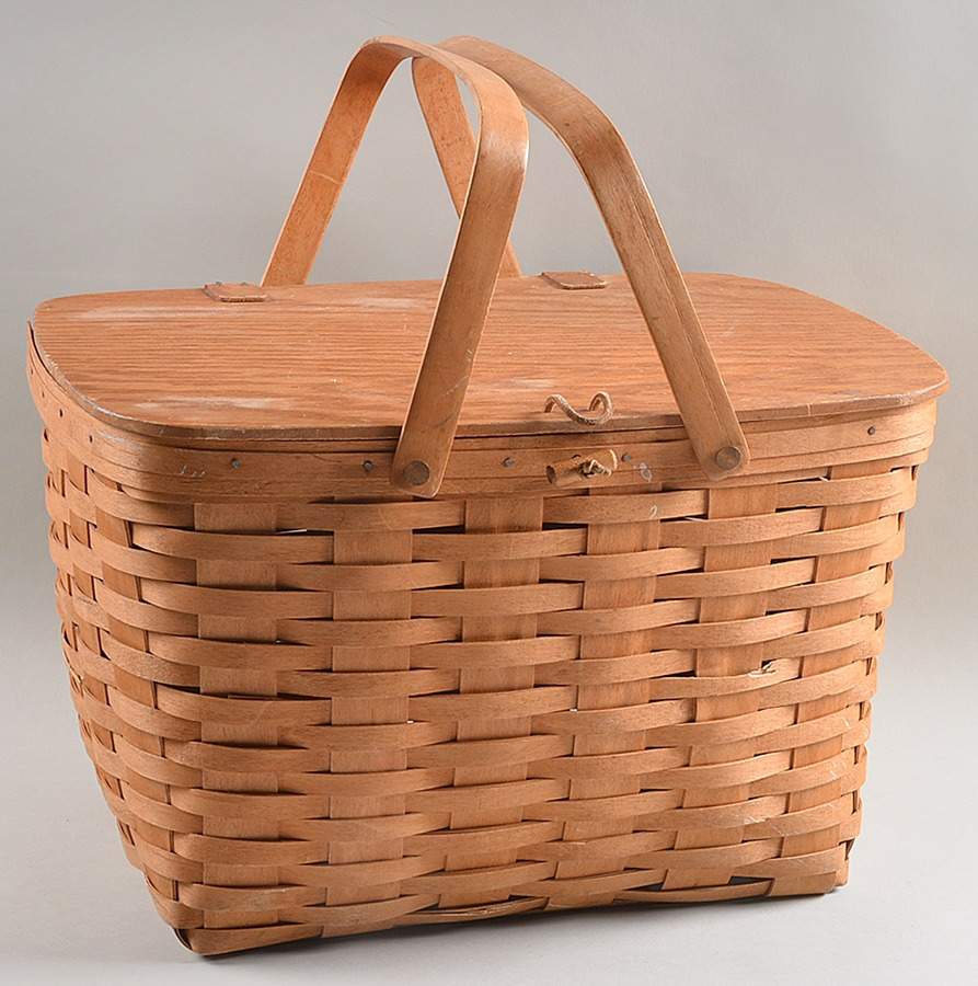 Baskets Large Picnic Basket by Longaberger-1
