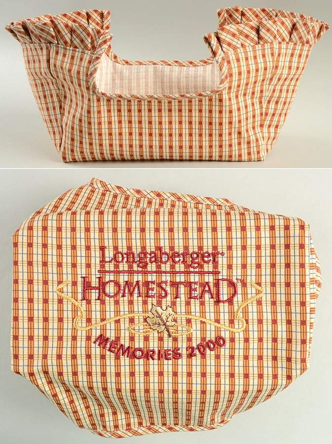 Baskets Liner for 2000 Woven Memories Basket by Longaberger-1
